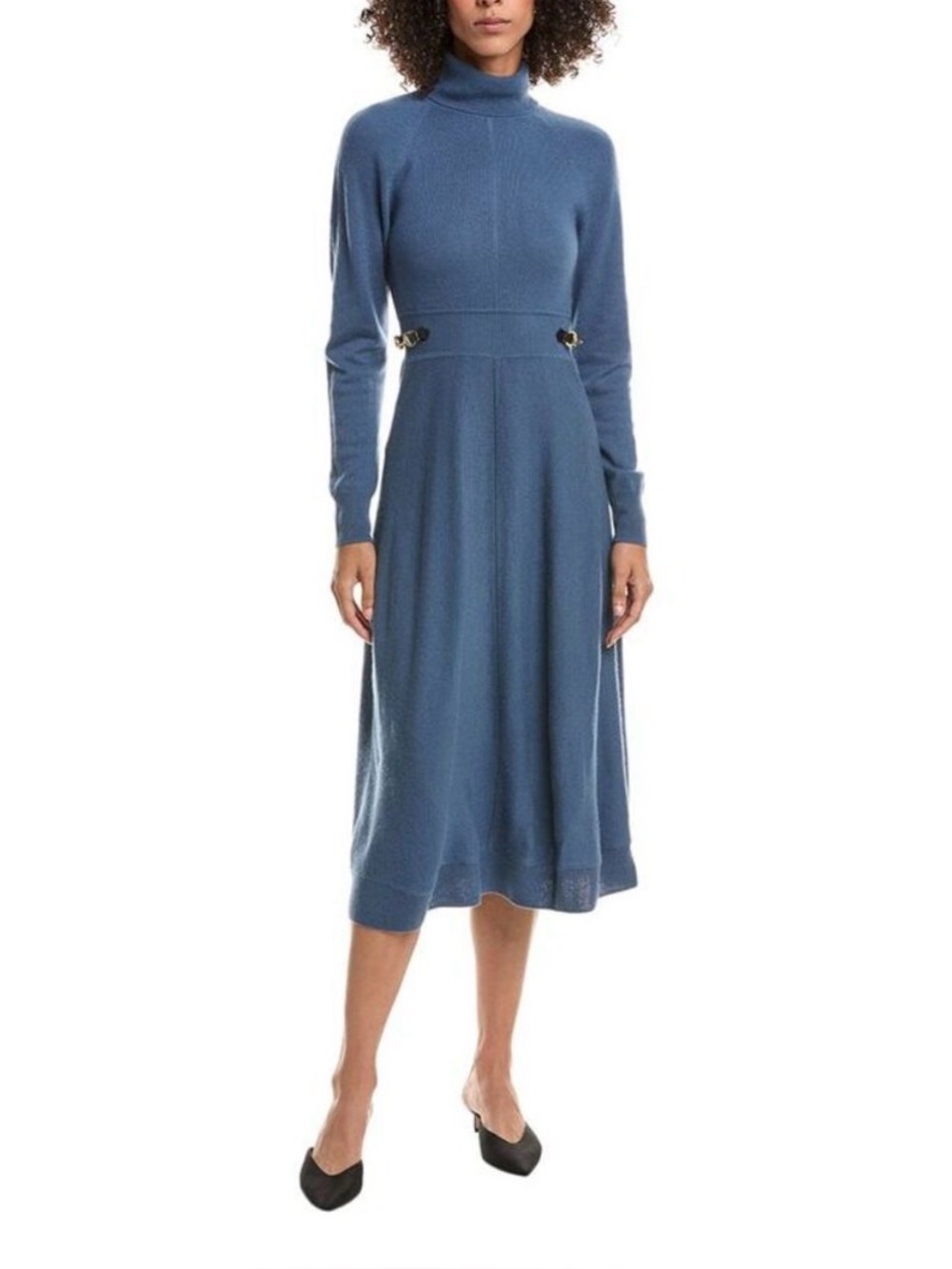 NEW Derek Lam 10 Crosby Womens Becky Horsebit Wool Sweater dress xl women’s